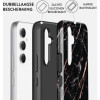 Burga Tough Back Cover Hülle für Samsung Galaxy A54 - Rose Gold Marble 2