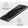 Burga Tough Back Cover Hülle für Samsung Galaxy S24 Ultra - Rose Gold Marble 3