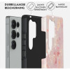 Burga Tough Back Cover Hülle für Samsung Galaxy S25 Ultra - Golden Coral 2