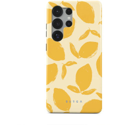 Burga Tough Back Cover Hülle für Samsung Galaxy S25 Ultra - Lemon Tart