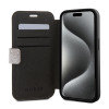 Guess 4G Big Metal Logo Book Wallet Klapphülle für Apple iPhone 15 Pro Max - Rosa 1