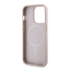 Guess 4G Printed Stripes Hard Case Back Cover Hülle mit MagSafe für Apple iPhone 15 Pro - Rosa 4