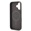 Guess 4G Printed Stripes Hard Case Back Cover Hülle mit MagSafe für Apple iPhone 16 Plus - Braun 5