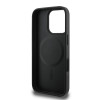 Guess 4G Printed Stripes Hard Case Back Cover Hülle mit MagSafe für Apple iPhone 16 Pro - Schwarz 5