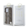 Guess 4G Printed Stripes Hard Case Back Cover Hülle mit MagSafe für Apple iPhone 16 Pro Max - Braun 6