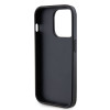 Guess 4G Strass Metal Logo Hard Case Back Cover Hülle für Apple iPhone 15 Pro - Schwarz 4