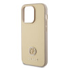Guess 4G Strass Metal Logo Hard Case Back Cover Hülle für Apple iPhone 15 Pro - Gold 3