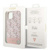 Guess GCube Stripes Hard Case Back Cover Hülle mit MagSafe für Apple iPhone 14 - Rosa 6