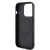 Guess GCube Stripes Hard Case Back Cover Hülle mit MagSafe für Apple iPhone 15 Pro - Schwarz 4