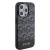 Guess GCube Stripes Hard Case Back Cover Hülle mit MagSafe für Apple iPhone 15 Pro Max - Schwarz 2