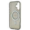 Guess IML Rhinestones Back Cover Hülle mit MagSafe für Apple iPhone 16 - Schwarz 4