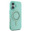 Guess IML Rhinestones Back Cover Hülle mit MagSafe für Apple iPhone 16 - Grün 4