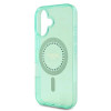 Guess IML Rhinestones Back Cover Hülle mit MagSafe für Apple iPhone 16 - Grün 5