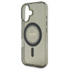 Guess IML Rhinestones Back Cover Hülle mit MagSafe für Apple iPhone 16 Plus - Schwarz 3