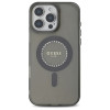 Guess IML Rhinestones Back Cover Hülle mit MagSafe für Apple iPhone 16 Pro Max - Schwarz 3