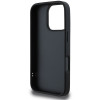 Guess Quilted Puffed Metal Logo Back Cover Hülle für Apple iPhone 16 Pro - Schwarz 3