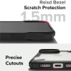 Ringke Fusion X Back Cover Hülle für Apple iPhone 15 - Schwarz 6