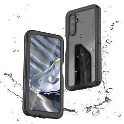 Shellbox Wasserdichte IP68 Hülle für Samsung Galaxy A14 4G/5G - Schwarz