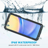 Shellbox Wasserdichte IP68 Hülle für Samsung Galaxy A15 4G/5G - Schwarz 1