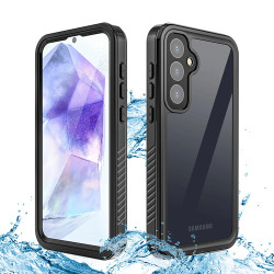 Shellbox Wasserdichte IP68 Hülle für Samsung Galaxy A55 - Schwarz