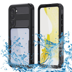 Shellbox Wasserdichte IP68 Hülle für Samsung Galaxy S23 Plus - Schwarz
