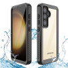 Shellbox Wasserdichte IP68 Hülle für Samsung Galaxy S24 Plus - Schwarz 0