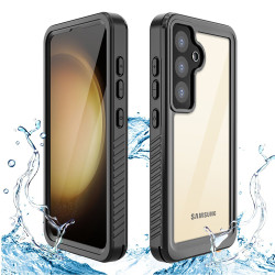 Shellbox Wasserdichte IP68 Hülle für Samsung Galaxy S24 Plus - Schwarz