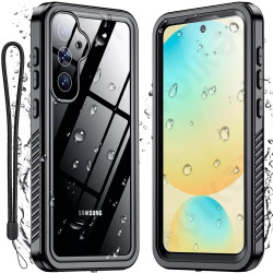 Shellbox Wasserdichte IP68 Hülle für Samsung Galaxy S25 Plus - Schwarz