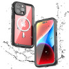 Shellbox Wasserdichte IP68 Hülle mit MagSafe für Apple iPhone 15 Pro Max - Schwarz 0