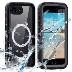 Shellbox Wasserdichte IP68 Hülle mit MagSafe für Apple iPhone 16e - Schwarz