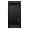 Spigen Rugged Armor Back Cover Hülle für Google Pixel 6a - Schwarz 3