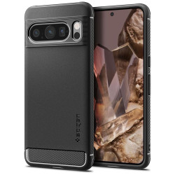 Spigen Rugged Armor Back Cover Hülle für Google Pixel 8 Pro - Schwarz