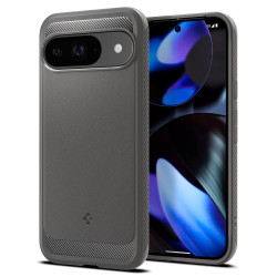 Spigen Rugged Armor Back Cover Hülle für Google Pixel 9 / 9 Pro - Hellgrau