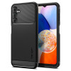 Spigen Rugged Armor Back Cover Hülle für Samsung Galaxy A14 5G - Schwarz 0
