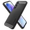 Spigen Rugged Armor Back Cover Hülle für Samsung Galaxy A55 - Schwarz 2