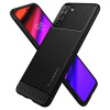 Spigen Rugged Armor Back Cover Hülle für Samsung Galaxy S21 - Schwarz 5