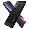 Spigen Rugged Armor Back Cover Hülle für Xiaomi 12/12X - Schwarz 1
