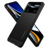 Spigen Rugged Armor Back Cover Hülle für Xiaomi Poco X4 Pro 5G - Schwarz 1