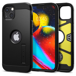Spigen Tough Armor Back Cover Hülle für Apple iPhone 13 - Schwarz