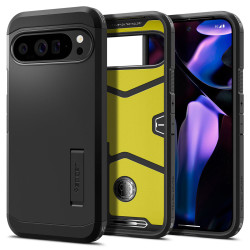Spigen Tough Armor Back Cover Hülle für Google Pixel 9 Pro XL - Schwarz