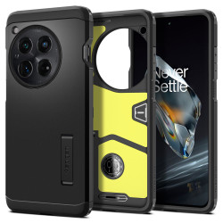 Spigen Tough Armor Back Cover Hülle für OnePlus 12 - Schwarz