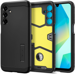 Spigen Tough Armor Back Cover Hülle für Samsung Galaxy A16 - Schwarz