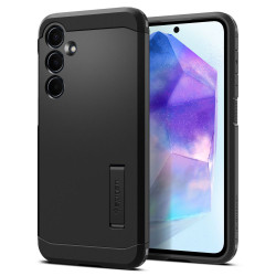 Spigen Tough Armor Back Cover Hülle für Samsung Galaxy A55 - Schwarz