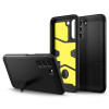 Spigen Tough Armor Back Cover Hülle für Samsung Galaxy S21 FE - Schwarz 6