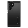 Spigen Tough Armor Back Cover Hülle für Samsung Galaxy S22 Ultra - Schwarz 3