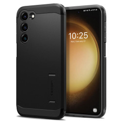 Spigen Tough Armor Back Cover Hülle für Samsung Galaxy S23 - Schwarz
