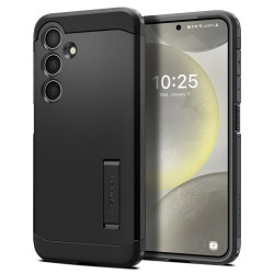 Spigen Tough Armor Back Cover Hülle für Samsung Galaxy S24 FE - Schwarz