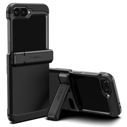 Spigen Tough Armor Pro Back Cover Hülle für Samsung Galaxy Z Flip 6 - Schwarz