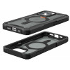 UAG Plasma XTE Kickstand Back Cover Hülle mit MagSafe für Apple iPhone 15 Pro Max - Orange/Schwarz 1
