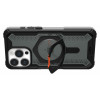 UAG Plasma XTE Kickstand Back Cover Hülle mit MagSafe für Apple iPhone 15 Pro Max - Orange/Schwarz 4